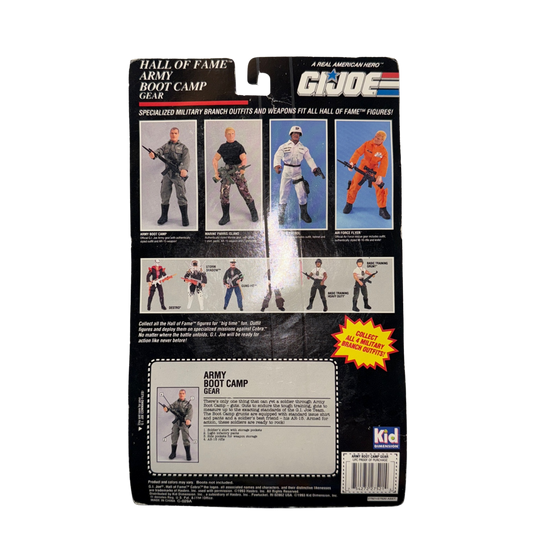 G.I. Joe Hall of Fame – Army Boot Camp Gear (MOC)