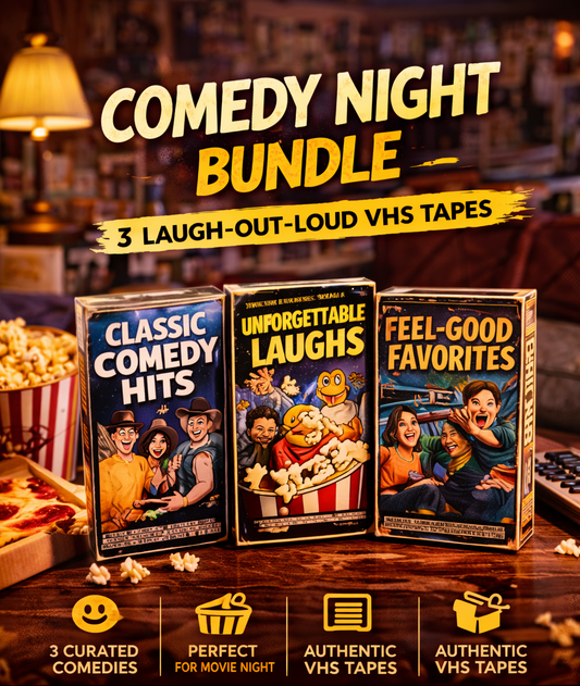Comedy Night Bundle – 3 Laugh-Out-Loud VHS Tapes