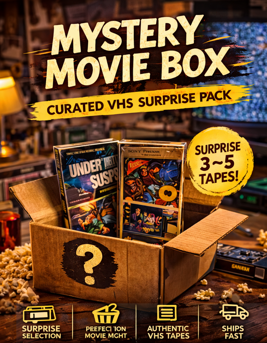 Mystery Movie Box – Curated VHS Surprise Pack