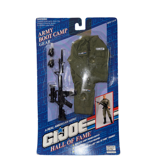 G.I. Joe Hall of Fame – Army Boot Camp Gear (MOC)