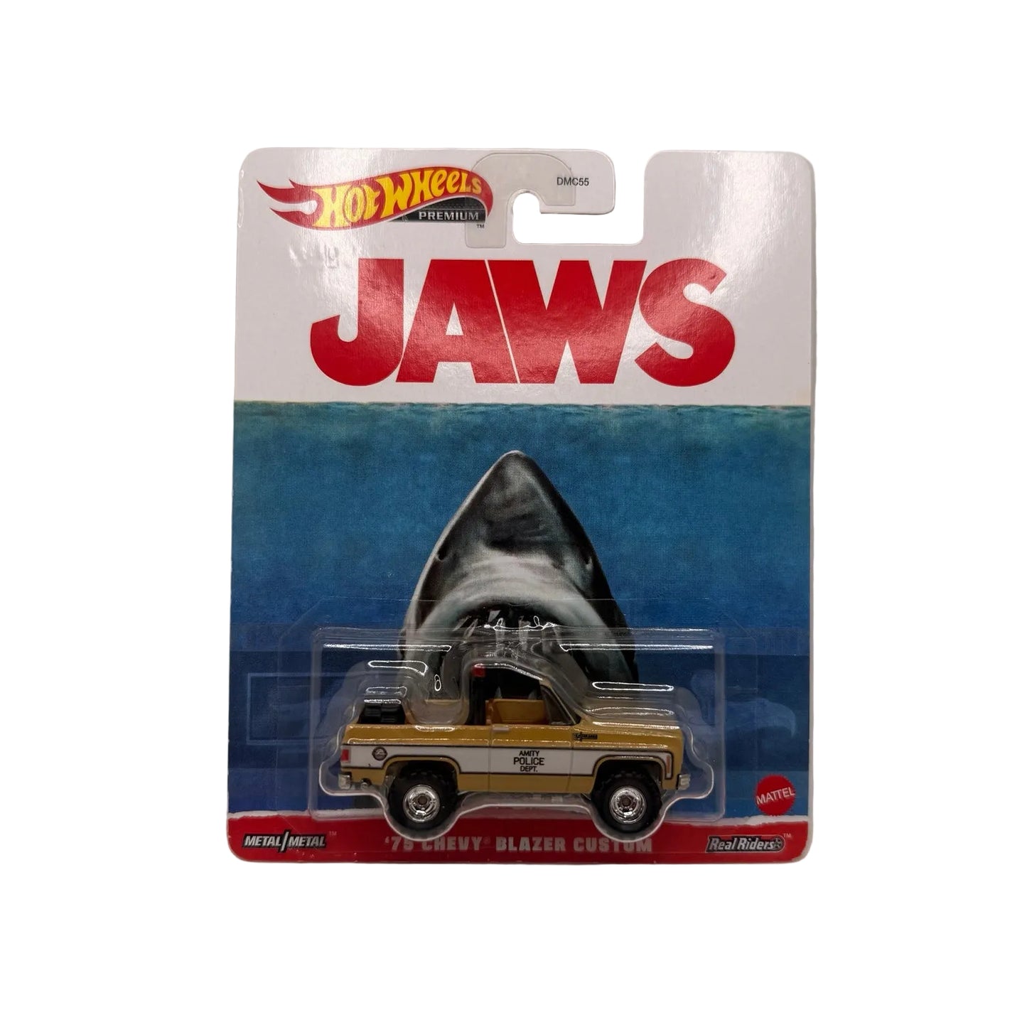 Hot Wheels Premium Jaws ’75 Chevy Blazer Custom – Amity Police Dept.