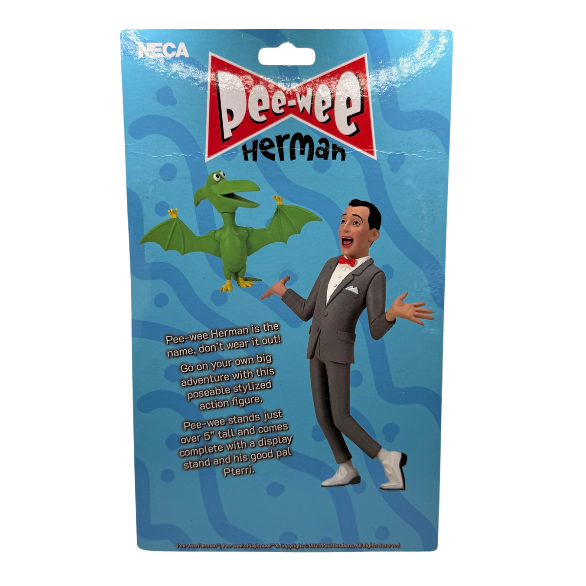 NECA Pee-wee Herman & Pterri Toony Classics Action Figure Set
